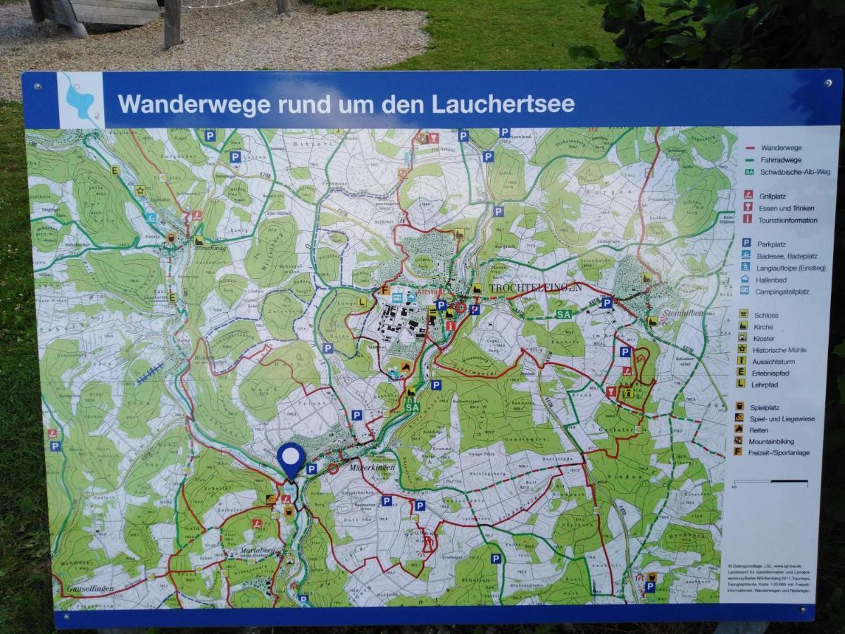Ferienwohnung Mit Kleinem Garten Sonnenbühl Kültér fotó